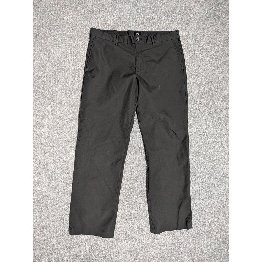 SCOTTeVEST Pants Mens 36x30 (35x29) Lightweight Travel Tech Chino Black
